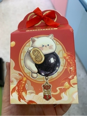 Meow Meets Good Luck Dây Đeo Điện Thoại
