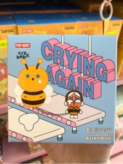 POPMART CRYBABY Crying Again Series-Plush Badge Blind Box