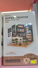 Mô Hình Lắp Ghép Nhà Robotime Rolife Super Creator DIY Miniature House