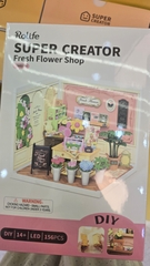 Mô Hình Lắp Ghép Nhà Robotime Rolife Super Creator DIY Miniature House