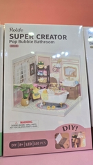 Mô Hình Lắp Ghép Nhà Robotime Rolife Super Creator DIY Miniature House