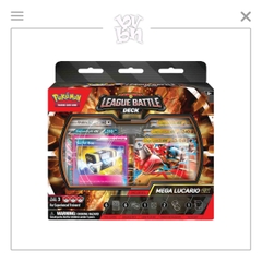 Thẻ bài TCG Pokemon League Battle Deck Mega Lucario ex