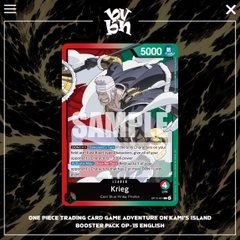 One Piece Trading Card Game Adventure on KAMI's Island Booster Pack OP-15 English