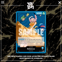 One Piece Trading Card Game Adventure on KAMI's Island Booster Pack OP-15 English