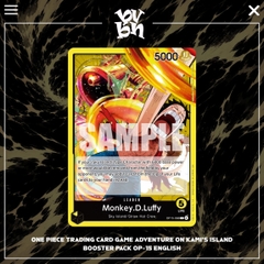 One Piece Trading Card Game Adventure on KAMI's Island Booster Pack OP-15 English