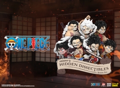 Blindbox Mightyjaxx FREENY'S HIDDEN DISSECTIBLES: ONE PIECE (LUFFY’S GEARS EDITION) ( Chính Hãng )