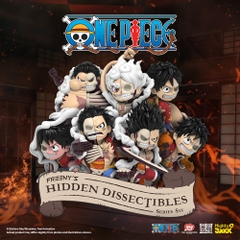 Blindbox Mightyjaxx FREENY'S HIDDEN DISSECTIBLES: ONE PIECE (LUFFY’S GEARS EDITION) ( Chính Hãng )