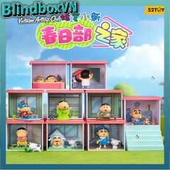 Blindbox Crayon Shinchan Life In Kasukabe 52TOYS ( Chính Hãng )