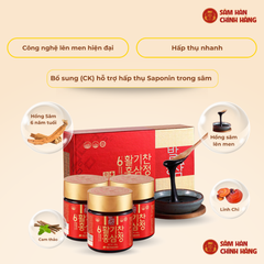 6 years fermented red ginseng extracts (100g x 3 lọ) – Daedong