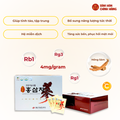 Trà hồng sâm 4mg/g (3g*100) – Daedong