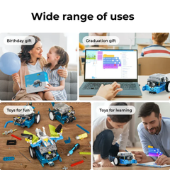 Robot mBot V1.2 bluetooth Makeblock, ngôn ngữ lập trình Scratch