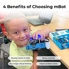 Robot mBot V1.2 bluetooth Makeblock, ngôn ngữ lập trình Scratch