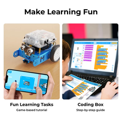 Robot mBot V1.2 bluetooth Makeblock, ngôn ngữ lập trình Scratch