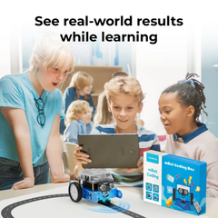 Robot mBot V1.2 bluetooth Makeblock, ngôn ngữ lập trình Scratch