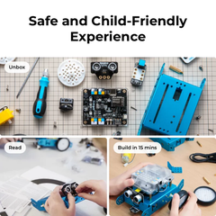 Robot mBot V1.2 bluetooth Makeblock, ngôn ngữ lập trình Scratch