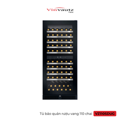 Tủ bảo quản rượu vang 110 chai Vinvautz VZ110SDUG