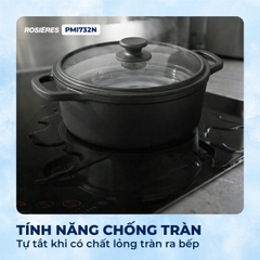 Bếp kết hợp 2 từ 1 hồng ngoại Rosières PMI732N - Nhập khẩu chính hãng