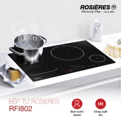 Bếp từ Rosieres mở rộng 80cm âm bàn RFI802