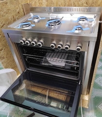 Bếp gas 5 kết hợp lò nướng 90cm Glem MQB612VI