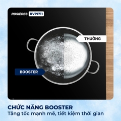 Bếp kết hợp 1 từ 1 hồng ngoại Rosières RVPI711 - Nhập khẩu chính hãng