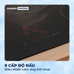 Bếp kết hợp 2 từ 1 hồng ngoại Rosières PMI732N - Nhập khẩu chính hãng