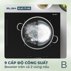 Bếp từ đôi Elba Elio 71-00 - Nhập khẩu chính hãng
