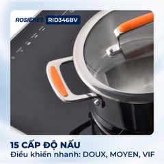 Bếp từ 3 vùng nấu Rosières RID346BV - Nhập khẩu chính hãng