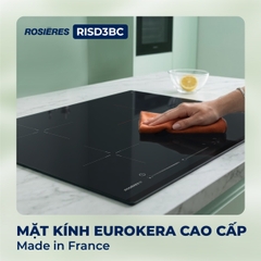 Bếp từ 3 vùng nấu Rosières RISD3BC - Nhập khẩu chính hãng