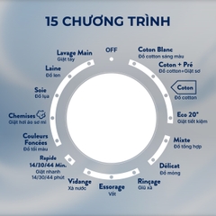 Máy giặt Rosières 11kg RILS 121132DC-04 - Nhập khẩu chính hãng