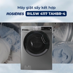 Máy giặt sấy Rosières 11 kg / 7 kg RILSW 4117 TAHBR-4 - Nhập khẩu chính hãng
