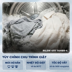 Máy giặt sấy Rosières 11 kg / 7 kg RILSW 4117 TAHBR-4 - Nhập khẩu chính hãng