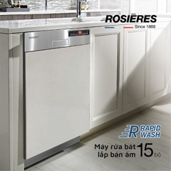 Máy rửa bát bán âm Rosieres 15 bộ