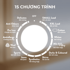 Máy sấy quần áo Rosières 10 kg RILS C10DGR-04 - Nhập khẩu chính hãng