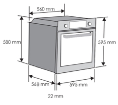 Lò nướng điện 8 chức năng RFN3151PN/E