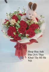 Bó hoa giả