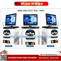 Máy laser tán sỏi 100w