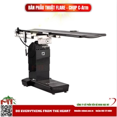 Bàn phẫu thuật mạch máu FLARE chụp C-Arm
