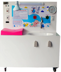 Bồn tắm trẻ sơ sinh một chậu