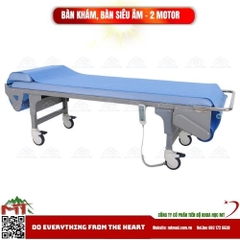Bàn khám, bàn siêu âm điều khiển điện 2 motor EX-YE3002