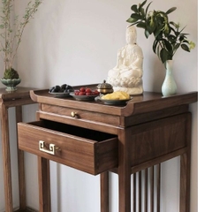 TT03 - Bàn Thờ Gỗ Sồi Tự Nhiên Cao Cấp – Thiết Kế Hiện Đại, Nhỏ Gọn