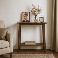 K05 - Bàn console gỗ tự nhiên kiểu dáng hiện đại, trang trí sảnh, phòng khách, phòng làm việc, phòng thờ