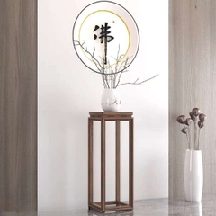 TT05 - Đôn Bàn Thờ Gỗ Sồi Tự Nhiên Kết Hợp Được Nhiều Kiểu Bàn Thờ - Tủ Thờ Giúp Hài Hòa Không Gian Phòng Thờ