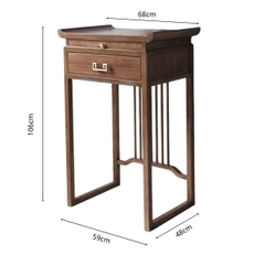 TT03 - Bàn Thờ Gỗ Sồi Tự Nhiên Cao Cấp – Thiết Kế Hiện Đại, Nhỏ Gọn