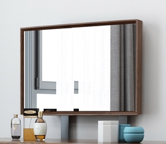 BTĐ01 - Bộ Bàn Trang Điểm Kèm Ghế Gỗ Sồi Tự Nhiên Cao Cấp – Món Quà Cho Phái Đẹp