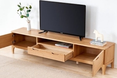 TV01 - Kệ Tivi Gỗ Sồi Tự Nhiên Sang Trọng Cho Phòng Khách