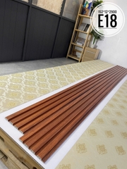Lam gỗ nhựa 4 sóng thấp ốp tường trần nội thất 152x12x2900 (nhiều màu)