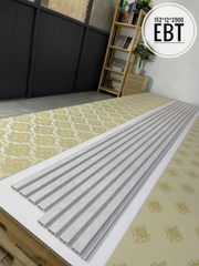 Lam gỗ nhựa 4 sóng thấp ốp tường trần nội thất 152x12x2900 (nhiều màu)
