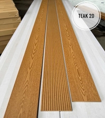 Thanh gỗ nhựa ngoài trời đa năng 145x10x2900 và 71x10x2900 mm (nhiều màu)