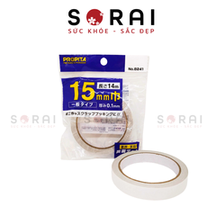Băng keo 2 mặt Mitsuki Nhật Bản 15mm x 14m