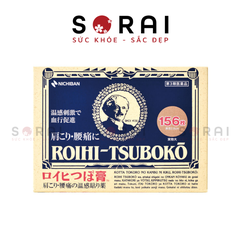 Cao dán huyệt đạo NICHIBAN Roihi-Tsuboko 156 miếng Nhật Bản